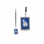 MLB Dodgers  Lanyard I.D. Beaded Wallet Card World Series Neck Badge Blue Photo