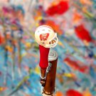 NCAA Wisconsin Beer Tap Handle Kegerator Football Brew Ale Badgers