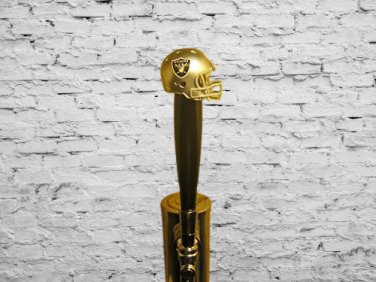 NFL Retro Beer Tap Handle Kegerator Oakland Football Brew Ale Raiders