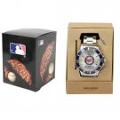 MLB Twins Mens Watch Stainless Quartz Minnesota (Key Series) New Red