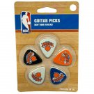 New York Knicks Guitar Picks 10 Total 5 Different Styles NBA New Packaging