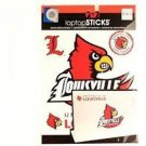 NCAA Louisville  Laptop Decal Computer Red Removable UL School Dorm