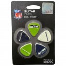 Seattle Seahawks Guitar Picks 10 Total 5 Different Styles NFL Packaging New