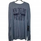 NFL Patriots T Shirt 3XL Throwback Men's Long Sleeve Tee New England Big Logo