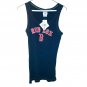 MLB Red Sox Womens Tank Top Large Boston Navy Baseball New Last One!!!