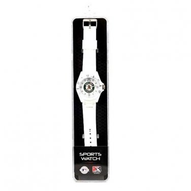 Oakland A's Women's Cloud Watch by Rico White Silicone Ladies