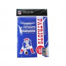 New England Patriots 16" by 12" Tin Sign & Magnet NFL Blue Team Logo Wall Decor