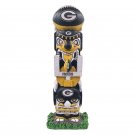 NFL Packers Tiki Face Totem Pole Figurine 16" Green Bay Indoor/Outdoors New