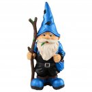 NFL Carolina Panthers Male Gnome Caricature Statue 11.5" Resin Walking Stick