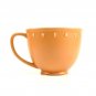 Harley-Davidson® Latte Mug Burnt Orange 15 oz. Relief New Ceramic