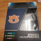 NCAA Auburn Tigers Stereo Headphones Team Logo Cell Tablets Laptops New Plug