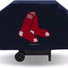 MLB  Red Sox BBQ Grill Cover Rico Industries Economy Fits up to 68" Black New
