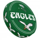 Philadelphia Eagles 15" Plushie Circle Pillow Retro Couch Man Cave New NFL