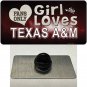 Texas A&M Aggies Hat Pin Tag This Girl Metal Backpack  NCAA New 1.5"x.75"