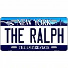 NFL Buffalo Bills Ralph License Plate Tag Metal White Sign Retro NY Old Logo New
