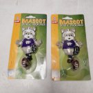 NCAA Kansas State Mascot Wall Hooks (2) Wildcats Pair Bath Bedroom New