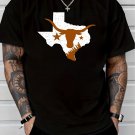 Texas Austin T Shirt XL New Crew Black Cotton Soft Austin Unisex White Logo XLarge
