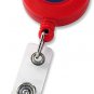 Ole Miss Rebels Badge Reel ID Holder Football  Logo Clip New Round Office