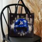 MLB LA Handbag Tote Bag Retro Logo New Dodger Skyline Style Black Baseball Gym