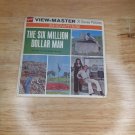 The Six Million Dollar Man ABC TV Series 3D View-Master 3 Reel Packet 70's