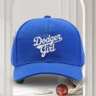 Dodger Girl LA Baseball Cap Blue Women's Adjustable Hat New