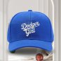 Dodger Girl LA Baseball Cap Blue Women's Adjustable Hat New