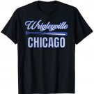 Chicago Wrigleyville T Shirt 3X Retro MLB Black 3XL Men's Cubs Tee New Wrigley
