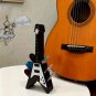 Mini Flying V Guitar-Shaped Guitar Pick Holder Amp 10 Picks Slot - Holder Only