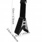 Mini Flying V Guitar-Shaped Guitar Pick Holder Amp 10 Picks Slot - Holder Only