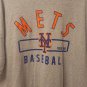 Mets Cotton Tee, Genuine Gray Men&acirc;��s Size 2XL Big Tall MLB New York Great Cond 2X