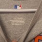 Mets Cotton Tee, Genuine Gray Men&acirc;��s Size 2XL Big Tall MLB New York Great Cond 2X