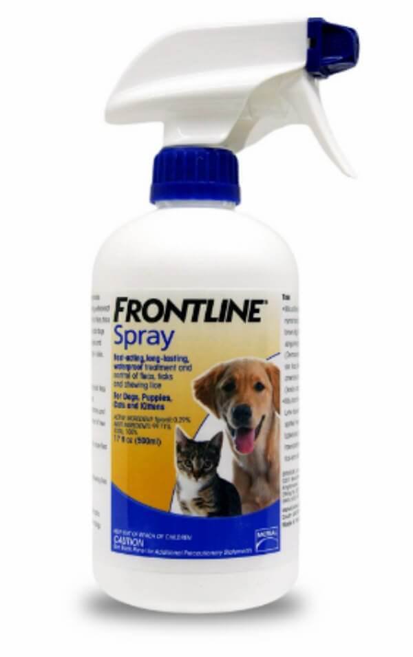 Frontline Spray for Cats Flea and Tick Treatment Dog Cat Spray 100 ml 3