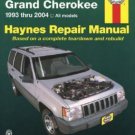 Haynes Repair Manual #50025 Jeep Grand Cherokee 1993 thru 2004 All Models USED