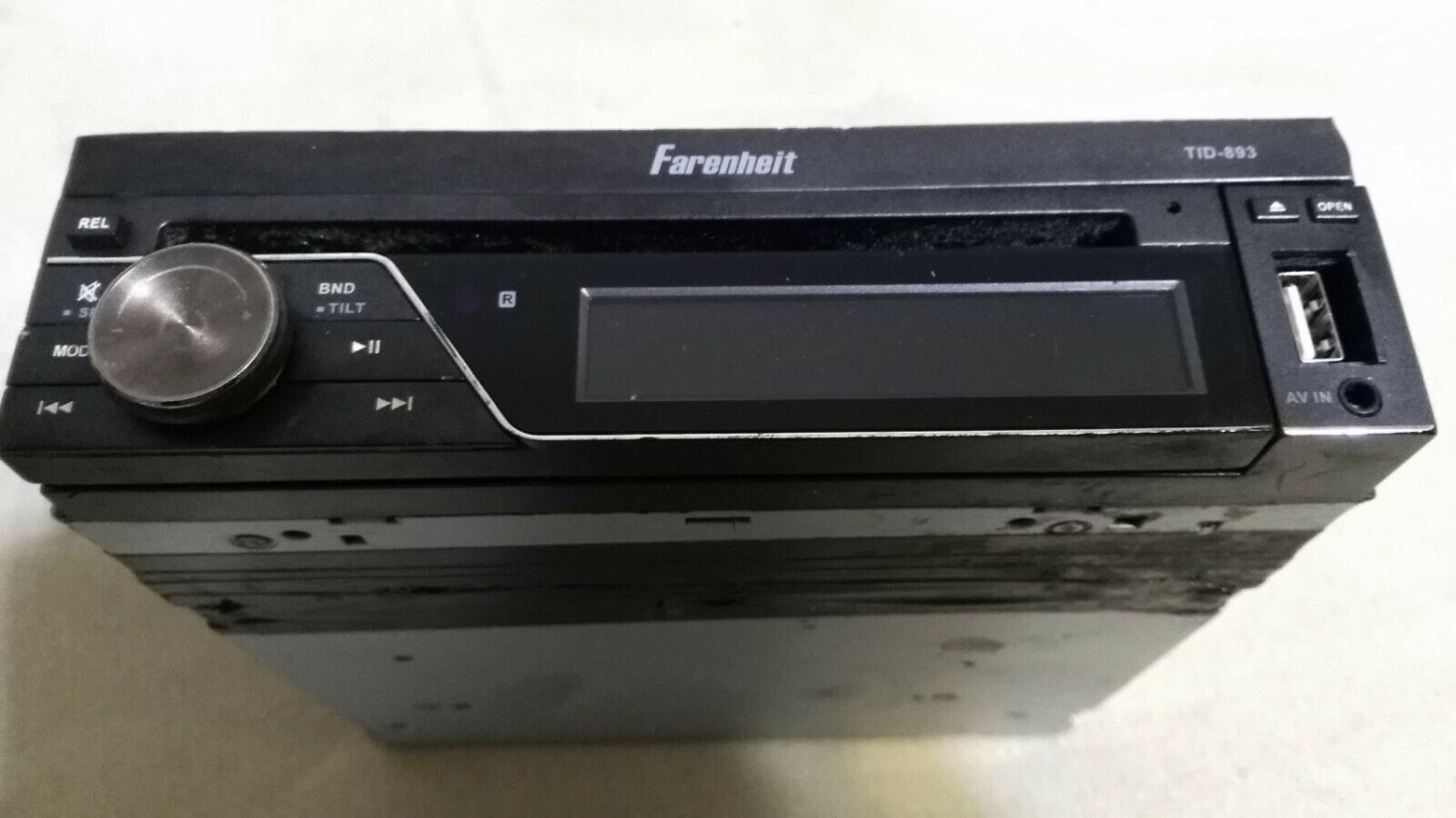 Fahenheit TID-893 In-Dash DVD/CD Receiver with 7 LCD Monitor Touch Screen parts