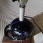 Baltimore RAVENS Football Helmet LAMP-Purple Ravens+Stripes-Works Great-No Shade