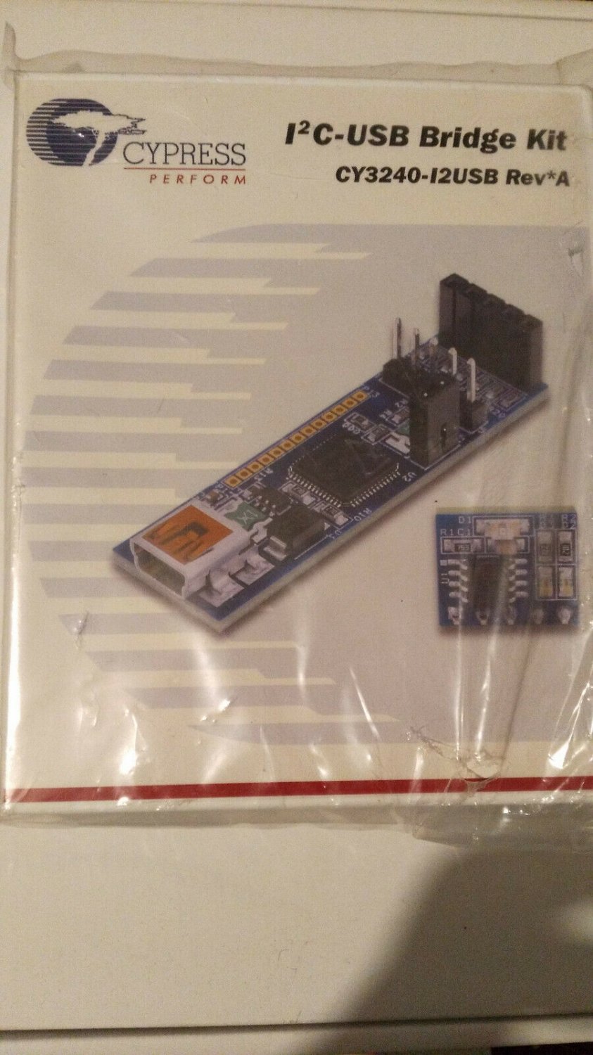 CY3240-I2USB KIT EVAL PSOC I2C TO USB Downloader Emulator Cypress