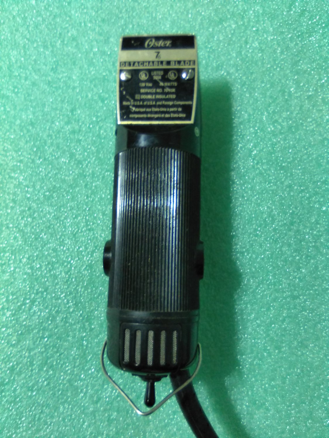 Oster Classic 76 Clean. No Blade. Like New.