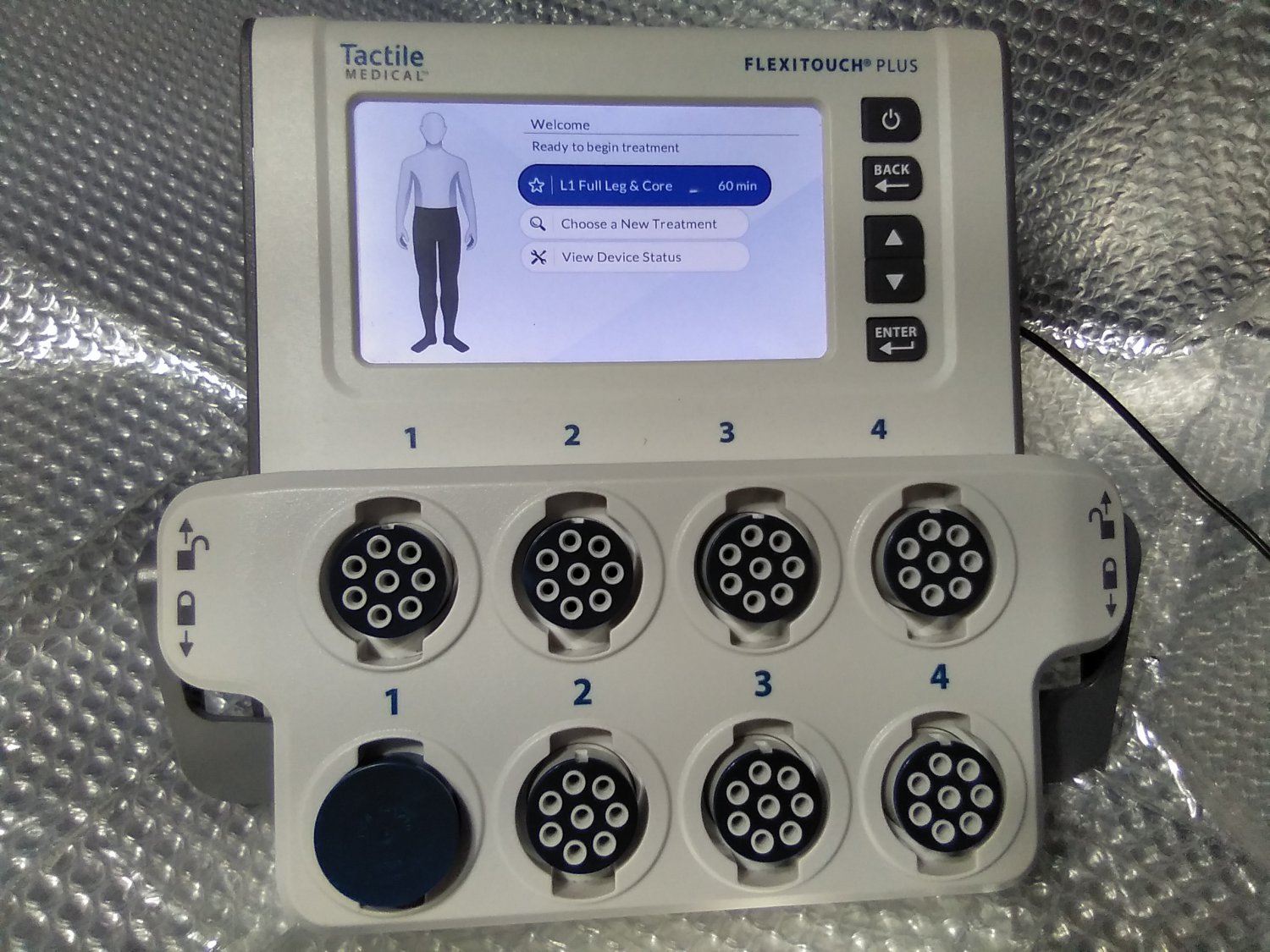 TACTILE MEDICAL PD32-G3 WITH ATTACHMENTS. CLEAN.