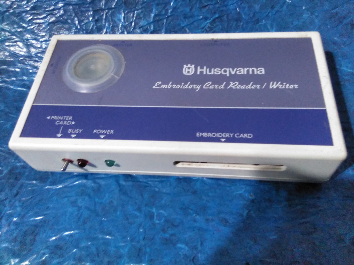 HUSQVARNA EMBROIDERY CARD READER/WRITER ONLY