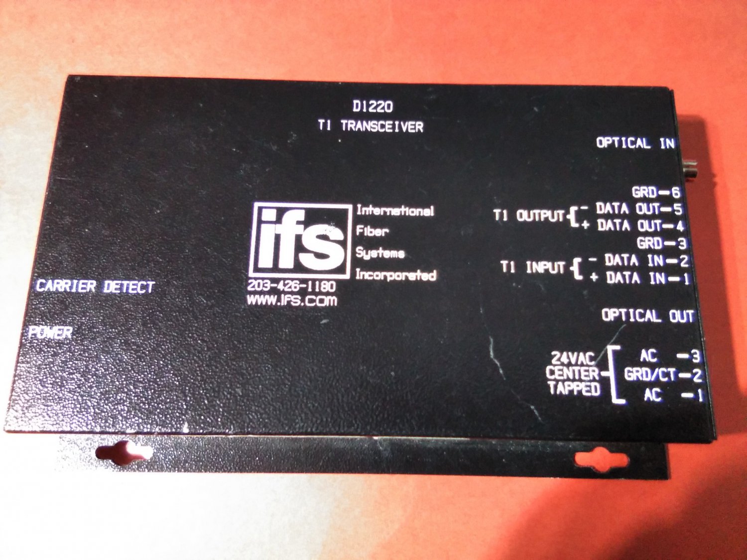 IFS D1220 T1 TRANSCEIVER ONLY
