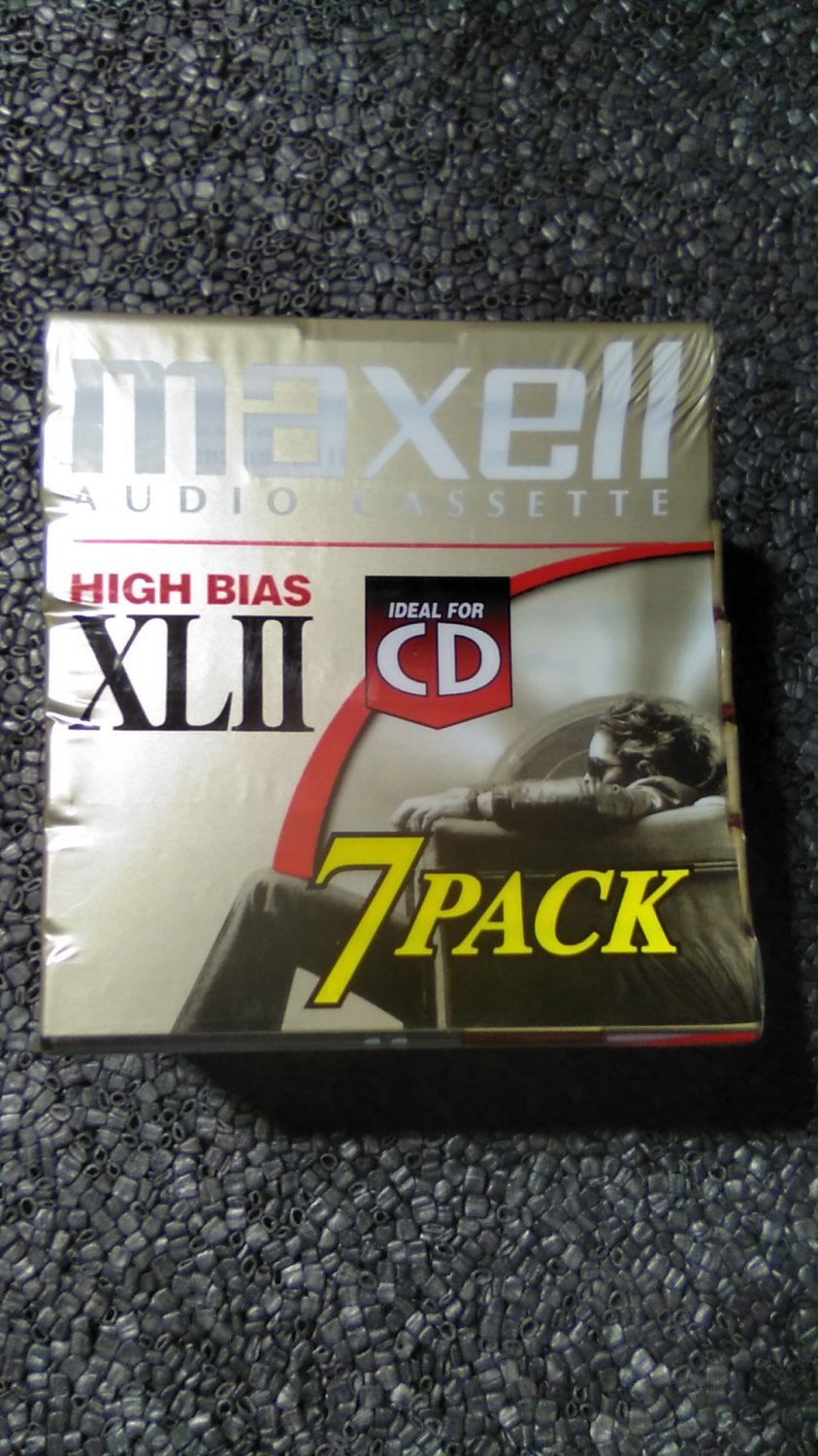 MAXELL HIGH BIAS AUDIO CASSETTES XLII IDEAL FOR CDs 7PACK AS PICTURED