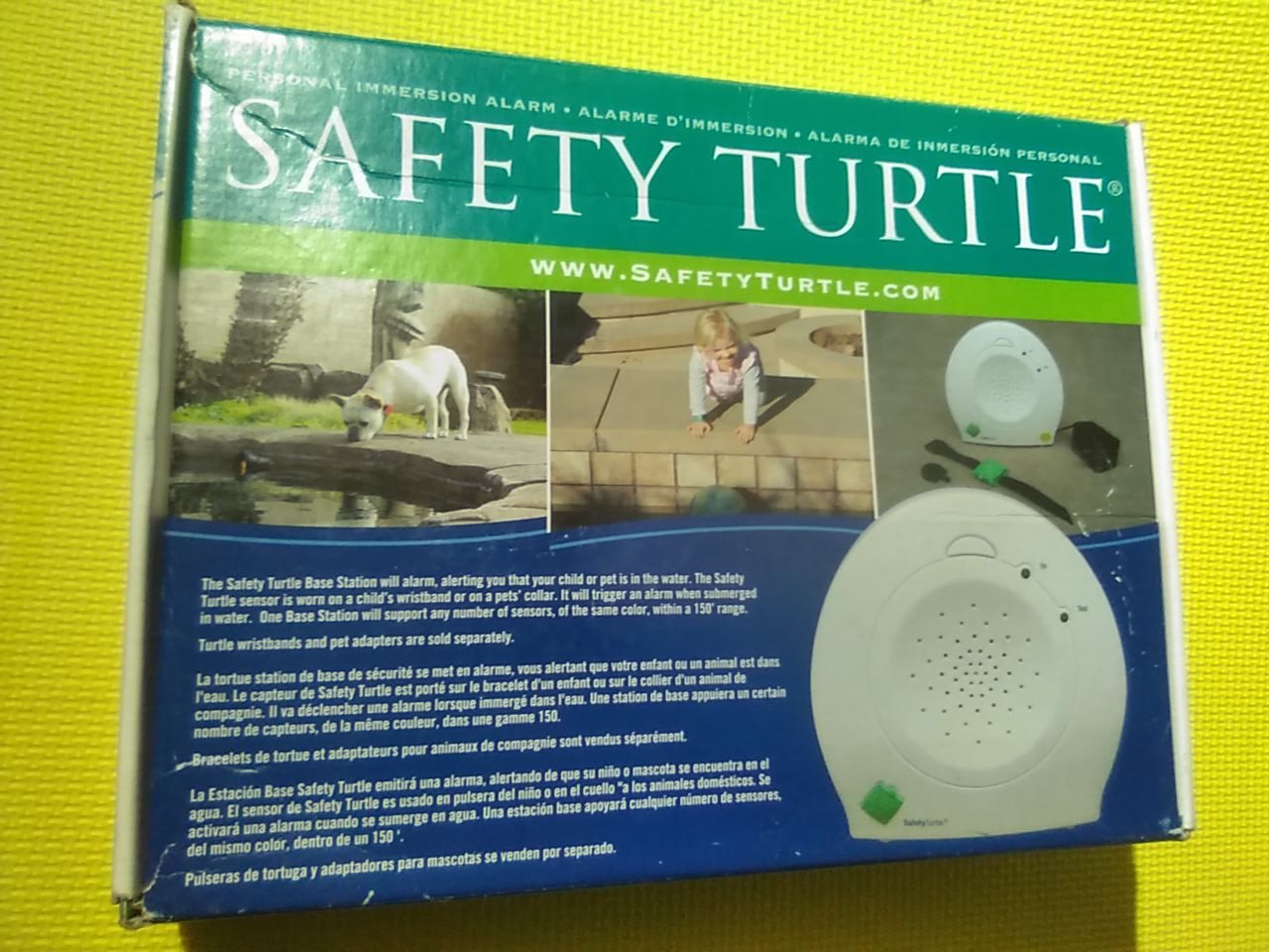 Open Box Safety Turtle Pool Alarm Base Station Base Only B102 with 1