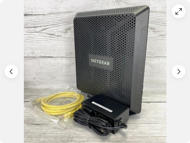 NETGEAR Nighthawk C7000v2 AC1900 Wireless-Wi-Fi Router and Cable Modem