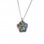 Copper Pendant - Cat's Footprint