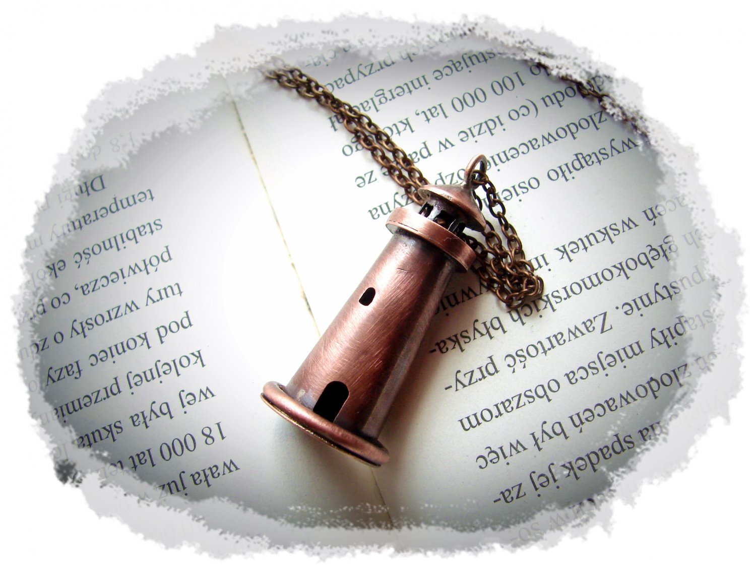 Necklace - Copper Lighthouse