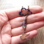 Y Necklace - Thundercloud and Bird