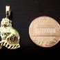 14K 14KT Double Gold Filled Cat Charm or Pendant