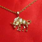 14K 14KT Double Gold Filled Bull Torro Charm or Pendant
