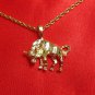 14K 14KT Double Gold Filled Bull Torro Charm or Pendant