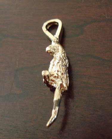 14K 14KT Double Gold Filled Parrot Charm/Pendant